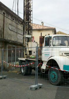 forage pour la mairie de Bedarrides